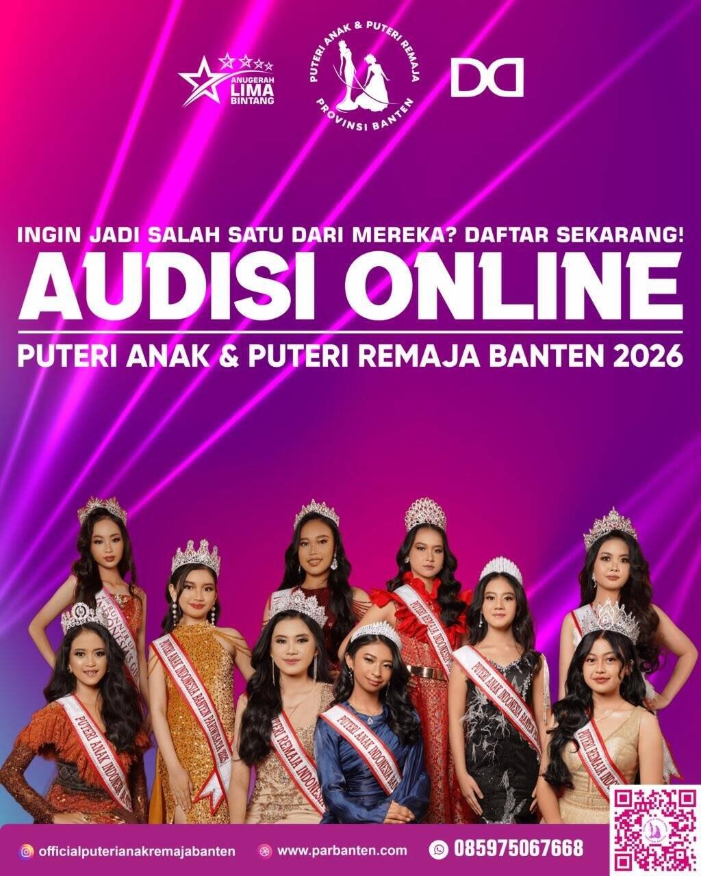 puteri anak dan remaja banten 2026